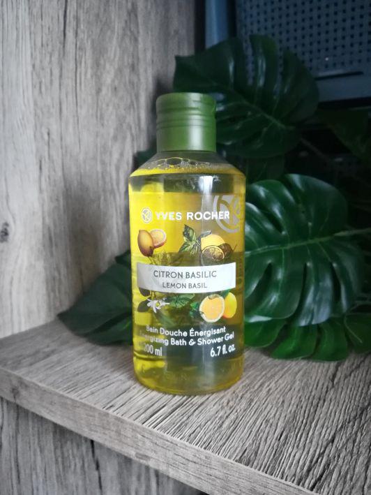 Yves Rocher Żel pod prysznic, Cytryna i Bazylia
