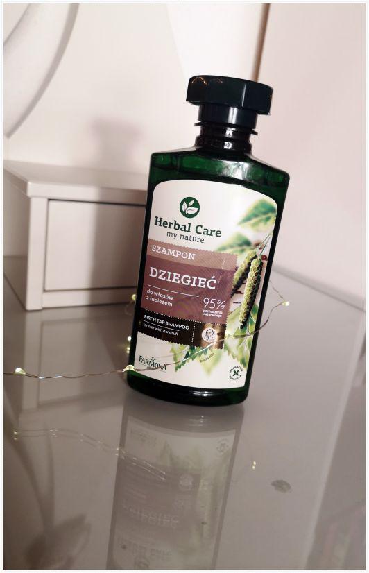 Herbal Care szampon dziegieć, przeciwłupieżowy