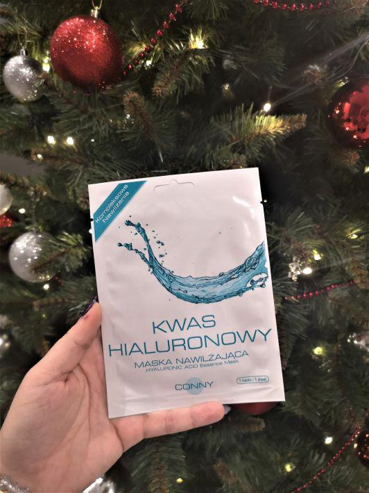 Conny Maska do twarzy w płacie, Nawilżająca, Kwas Hialuronowy