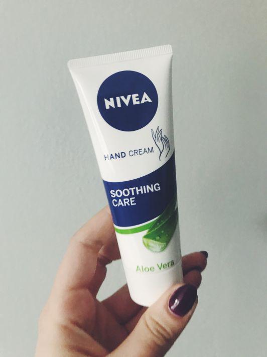 Nivea Soothing Care krem do rak aloe vera