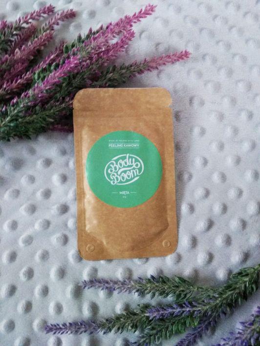 BodyBoom Peeling do ciała kawowy, Mięta