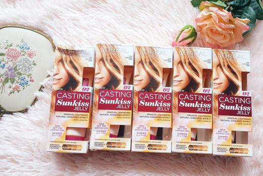 L'Oréal Casting Sunkiss, Żel do włosów, Rozjaśniający, W odcieniach średniego blondu