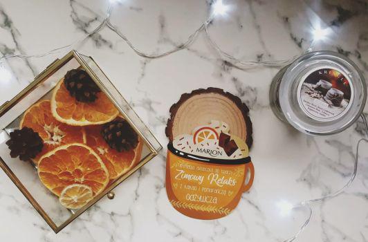 Marion Zimowy Relaks, Maseczka do twarzy, Kremowa, Odżywcza, Z kakao i pomarańczą