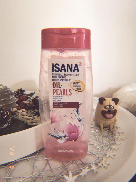 Isana Żel pod prysznic, Perełki olejku, Zapach magnolii