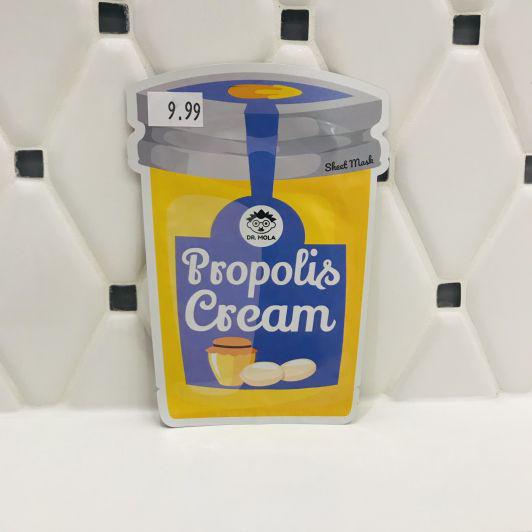 Dr. Mola Maseczka do twarzy w płacie, Propolis Cream
