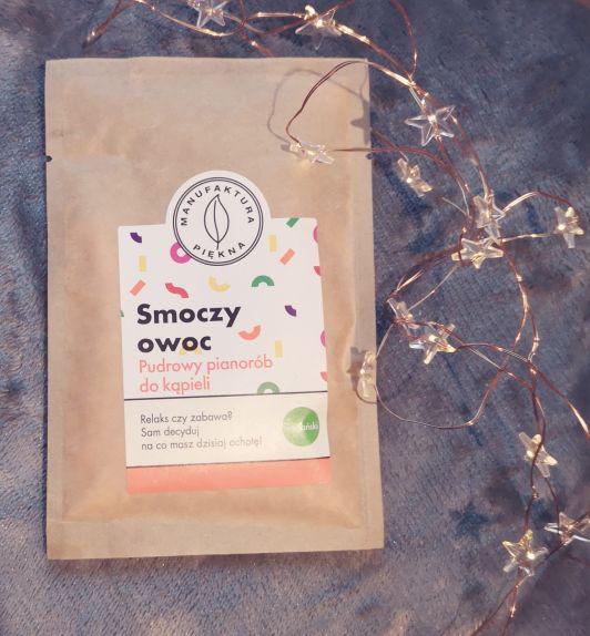 Marba Cosmetics Manufaktura Piękna, Pudrowy pianorób do kąpieli, Smoczy owoc