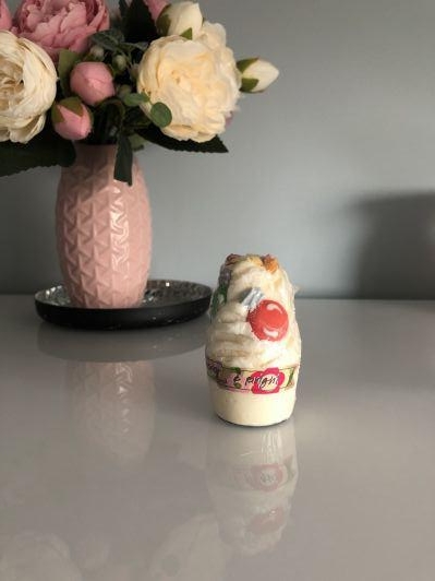 Bomb Cosmetics Babeczka do Kąpieli, Kremowa, Światełka