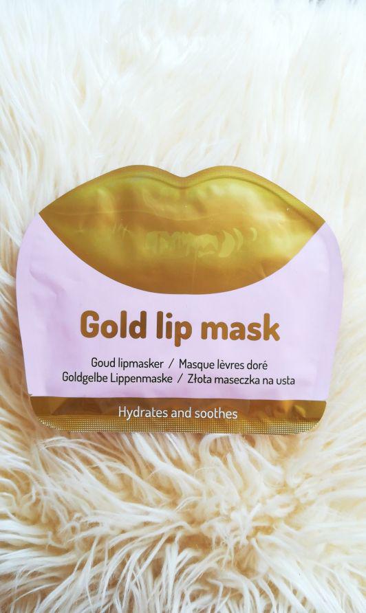 Gold Lip Mask Złota maseczka na usta