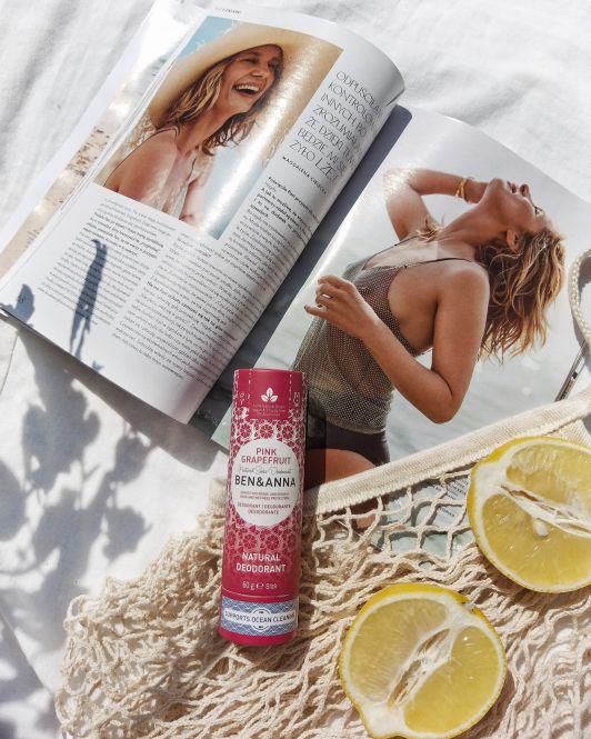 Ben&Anna Naturalny dezodorant na bazie sody, Pink Grapefruit