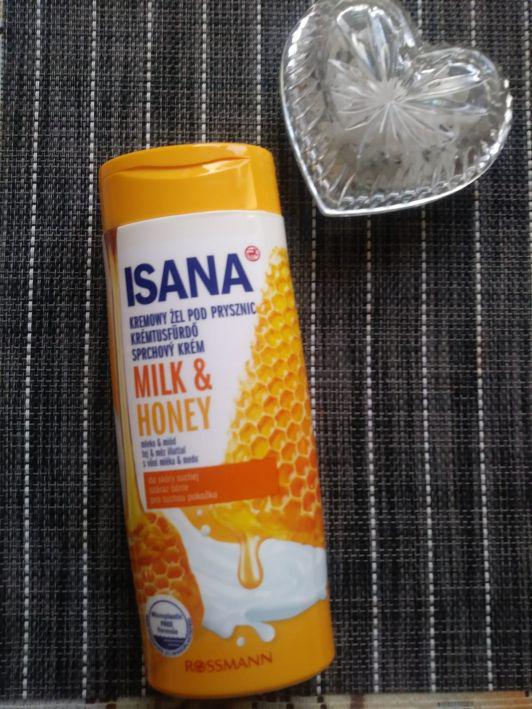 Isana Żel pod prysznic, Mleko i miód