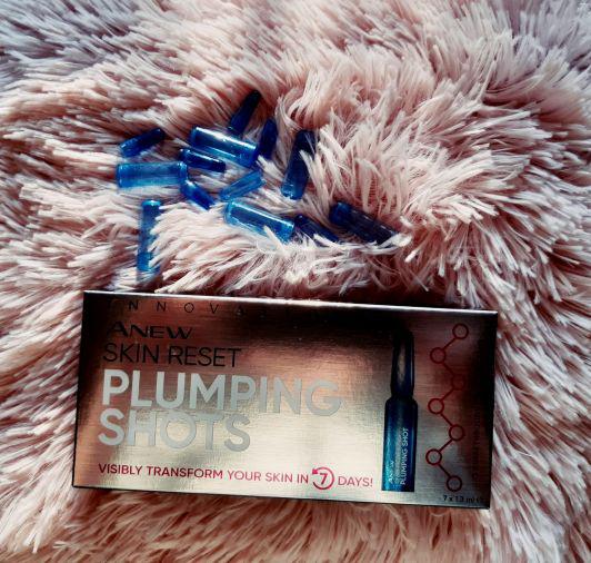 Avon Anew, Skin Reset Plumping Shots, Kuracja do twarzy w ampułkach, Odmładzająca