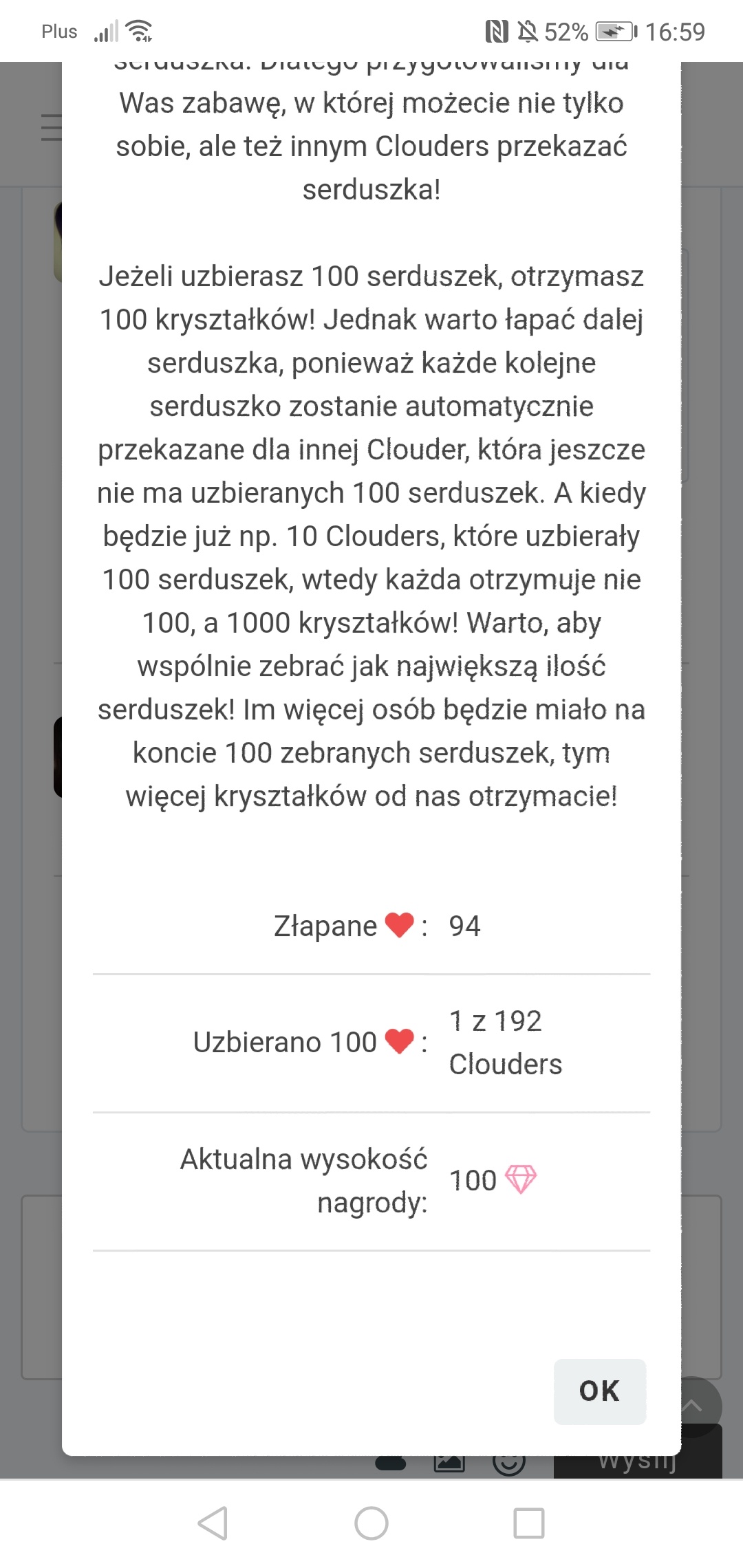 Walentynki DressCloud 2020 - łapanie serduszek 