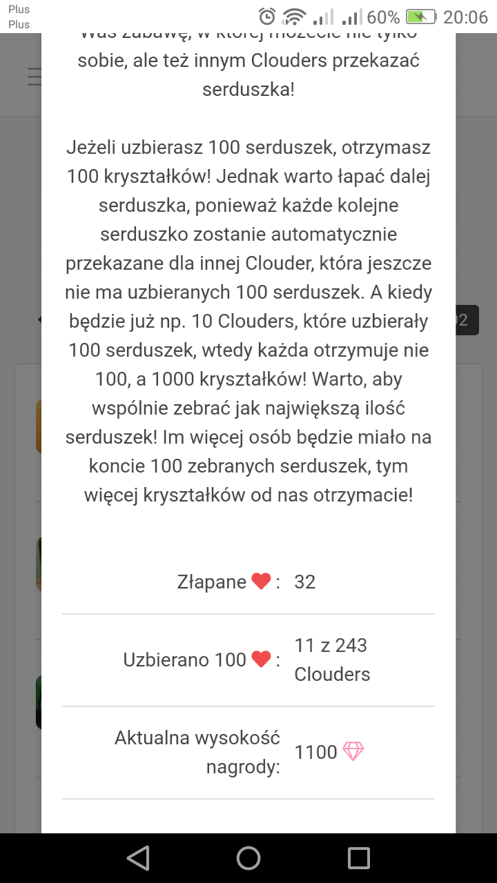 Walentynki DressCloud 2020 - łapanie serduszek 