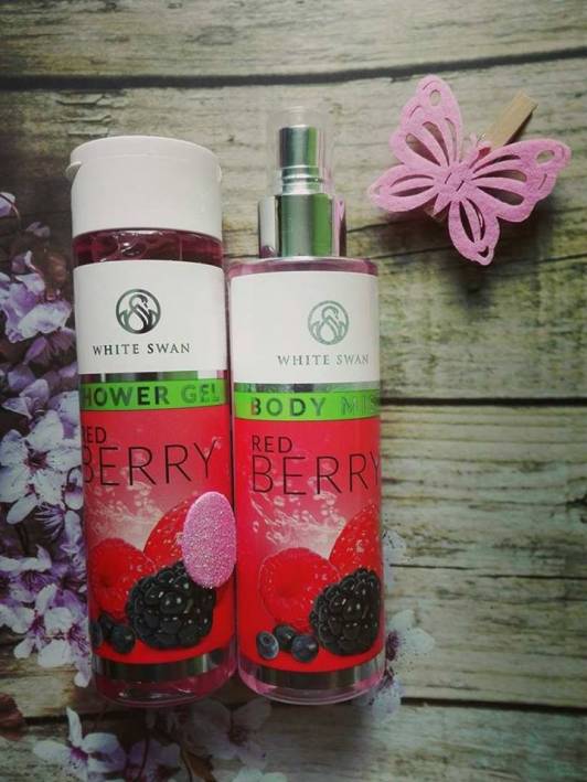 kosmetyki whit swan żel i mgiełka
