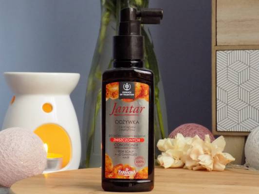 kosmetyki odzywki maski olejki do wlosow jantar