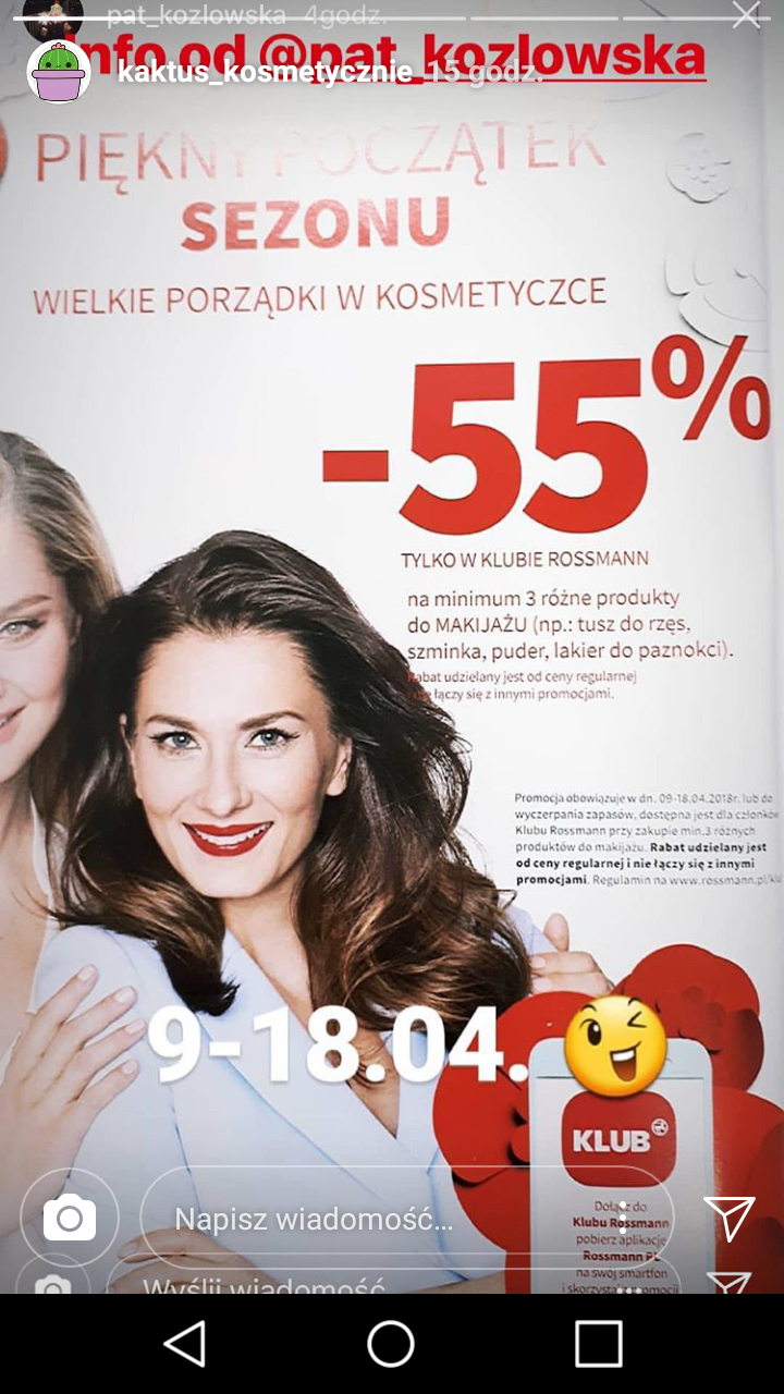 -55% na kolorówkę Rossmann