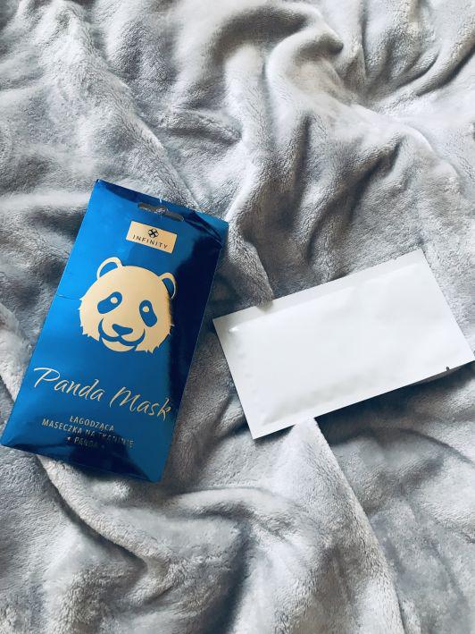 Infinity Panda mask - łagodząca maseczka na tkaninie