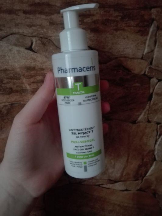 Pharmaceris T, Antybakteryjny żel do mycia twarzy.