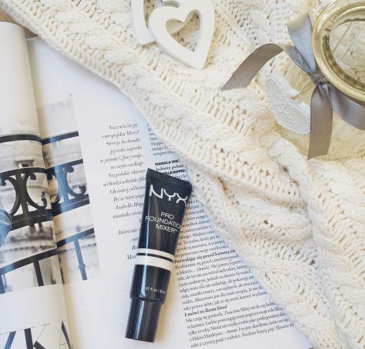 NYX Pro Foundation Mixer, Biały mixer, nr 03 white