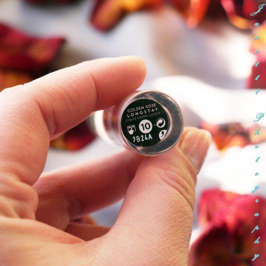 Golden Rose Longstay Liquid Matte Lipstick, Pomadka do ust w płynie, Matowa, nr 10 