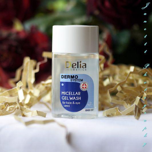 Delia Dermo System, Żel micelarny do mycia twarzy i okolic oczu