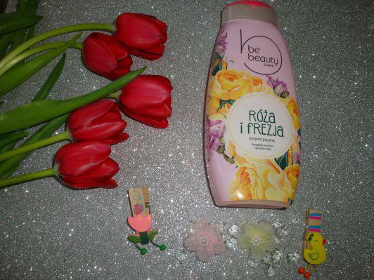 BeBeauty Care, Żel pod prysznic, Róża i frezja