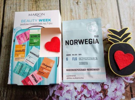 Marion Beauty Week, Maseczka do twarzy, Norwegia, Oczyszczająca sobota
