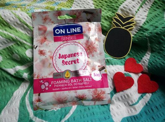 On Line Pieniąca się sól do kąpieli, Japanese Secret