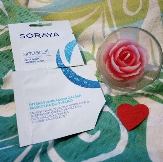 Soraya Aquacell, Maseczka do twarzy, Intensywnie nawilżająca
