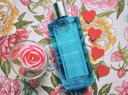 Evoia by Lorigine Hydro d'Azur, Micelar Water, Płyn micelarny do twarzy i oczu, Active Mineral Therapy