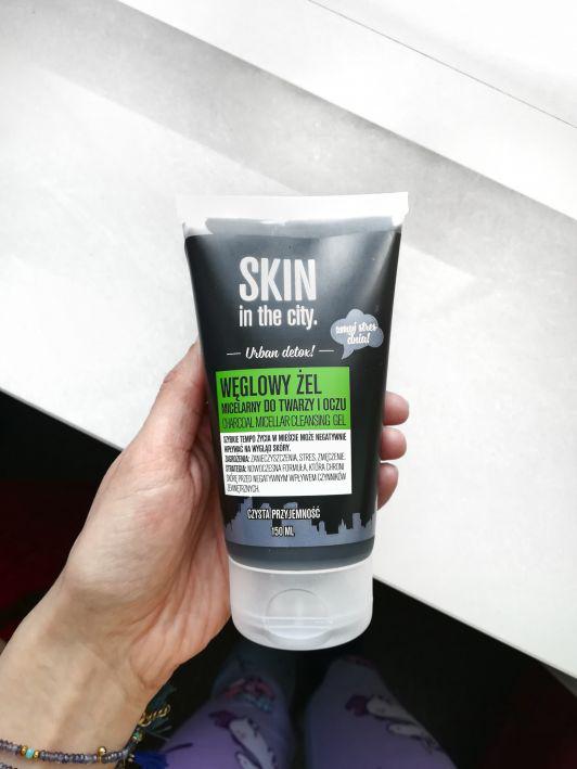Skin in the City Urban Detox, Węglowy żel micelarny do twarzy i oczu