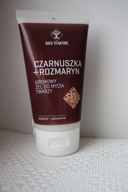 Back to nature Żel do mycia twarzy, Czarnuszka i Rozmaryn