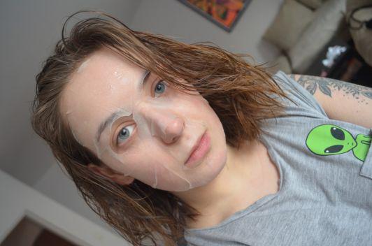purenskin amino maska w płachcie