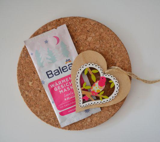Balea Rozgrzewająca maseczka do twarzy, lovely moments