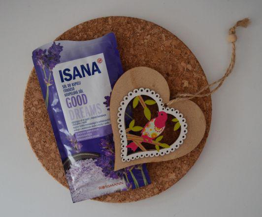 Isana Sól do kąpieli, Good Dreams, olejek lawendowy i ekstrakt z wanilii