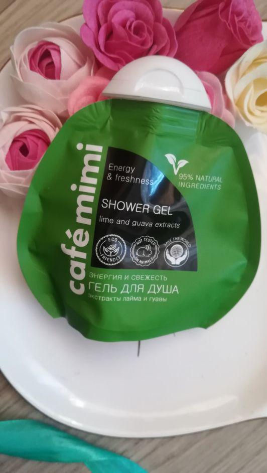 Cafe mimi żel pod prysznic limonka i gujawa