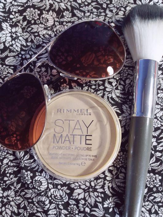 Rimmel Stay Matte, Puder do twarzy, nr 001 Transparent