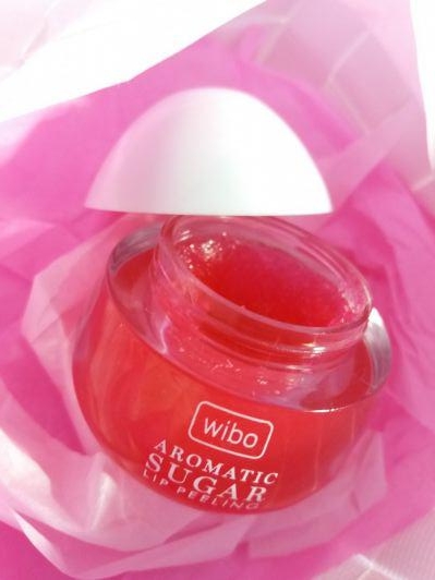 Wibo Aromatic sugar lip peeling, Cukrowy peeling do ust, Efekt chłodzący