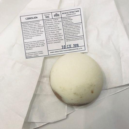Ministerstwo Dobrego Mydła Półkula do kąpieli, Czekolada