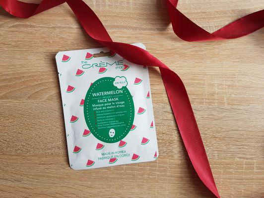 The Creme Shop Maska do twarzy w płacie, Watermelon Infused Face Mask