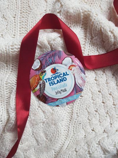 Marion Tropical Island, Maseczka do twarzy, Jelly Mask, Odżywcza, Pina Colada
