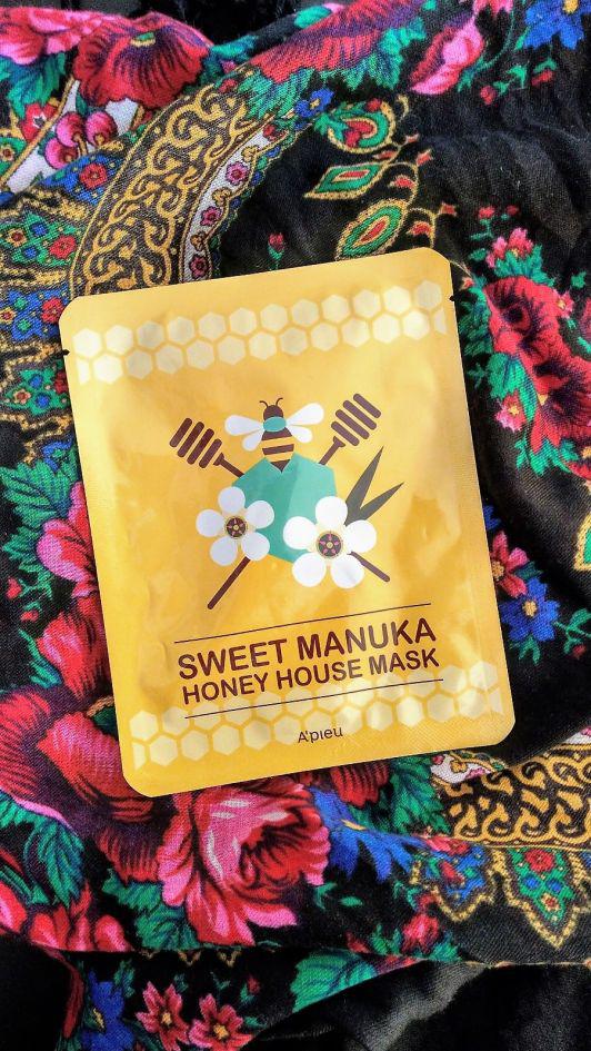 A'pieu Maska do twarzy w płacie, Sweet Manuka Honey House Mask