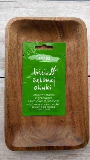 Maseczka regenerująca Ziaja Liście zielonej oliwki