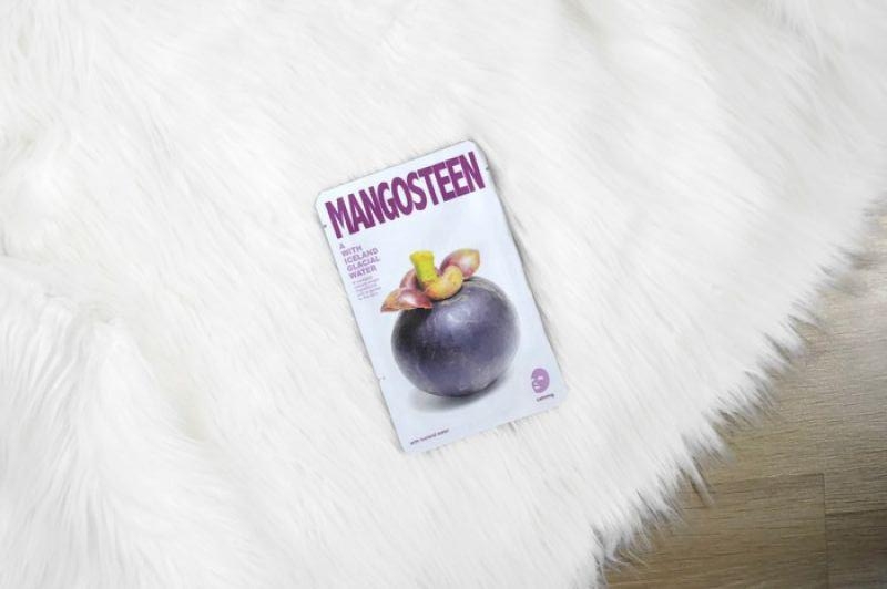 CNF Cosmetics Maska do twarzy w płacie, Mangosteen With Iceland Glacial Water