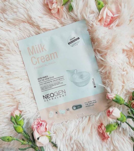 Neogen Dermalogy Maska do twarzy w płacie, Milk Cream