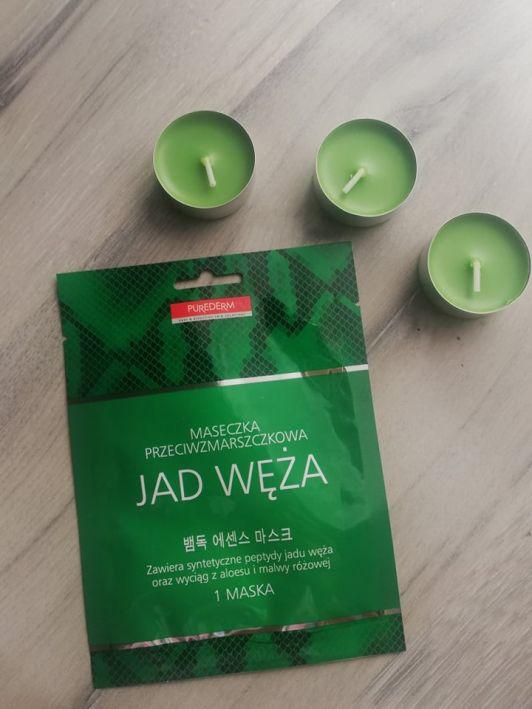 Purederm, Maseczka przeciwzmarszczkowa `Jad węża`