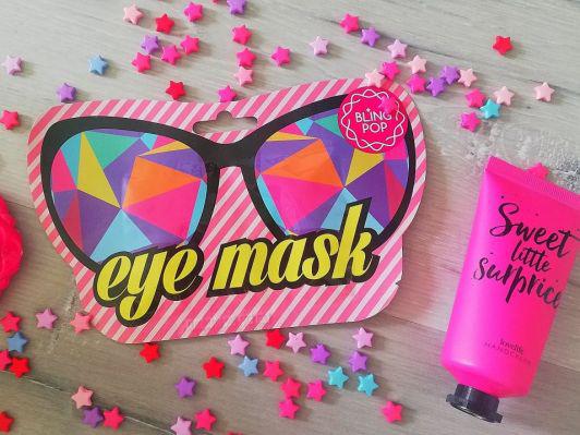 BLING POP Maska na okolice oczu w płacie, Eye Mask