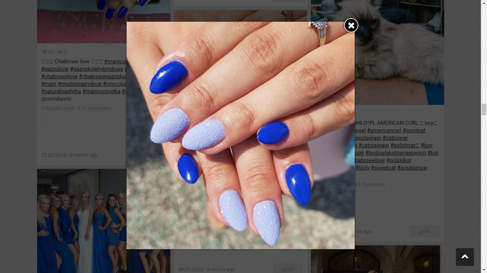 Inspirację na ślubne paznokcie - Pomocy!