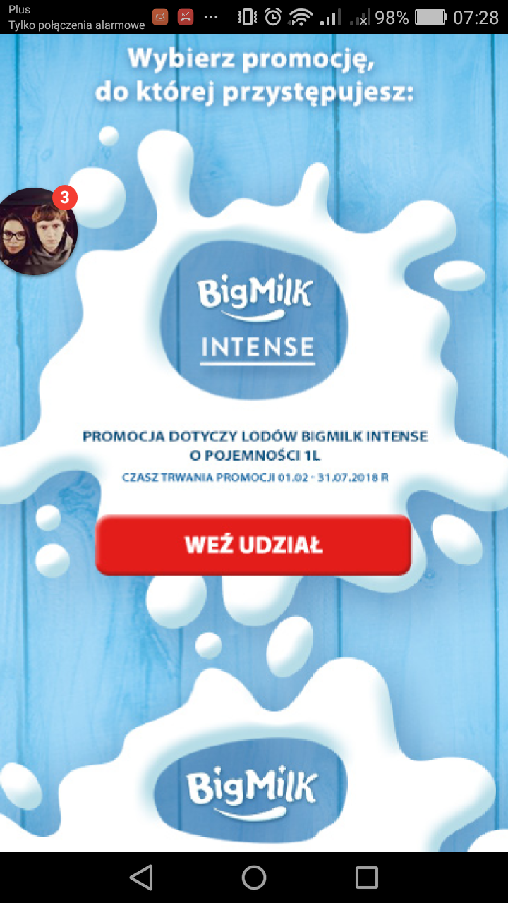  Spróbuj ZA DARMO nowego Big Milka w pudełku ze świeżym mlekiem w Biedronce 