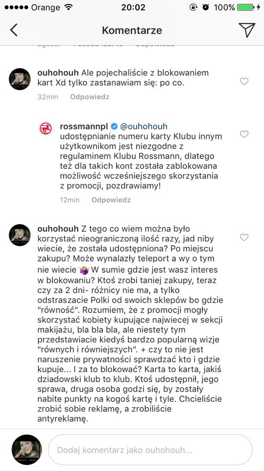 Pomocy -55% Rossmann